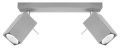 Lampa sufitowa MERIDA 2 szary GU10 2x40W IP20 SL.0456 SOLLUX