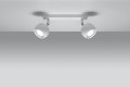 Lampa sufitowa OCULARE 2 biały GU10 2x40W IP20 SL.0438 SOLLUX