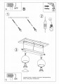Lampa sufitowa OCULARE 2 biały GU10 2x40W IP20 SL.0438 SOLLUX