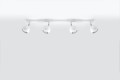Lampa sufitowa OCULARE 4L biały GU10 4x40W IP20 SL.0441 SOLLUX