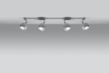 Lampa sufitowa OCULARE 4L biały GU10 4x40W IP20 SL.0441 SOLLUX
