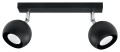 Lampa sufitowa OCULARE 2 czarny GU10 2x40W IP20 SL.0444 SOLLUX