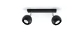 Lampa sufitowa OCULARE 2 czarny GU10 2x40W IP20 SL.0444 SOLLUX