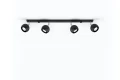 Lampa sufitowa OCULARE 4L czarny GU10 4x40W IP20 SL.0447 SOLLUX