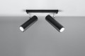 Lampa sufitowa DIREZIONE 2 czarny GU10 2x40W IP20 SL.0500 SOLLUX