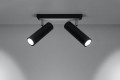 Lampa sufitowa DIREZIONE 2 czarny GU10 2x40W IP20 SL.0500 SOLLUX