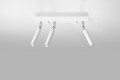 Lampa sufitowa EYETECH 3 biały G9 3x40W IP20 SL.0904 SOLLUX