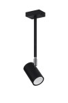 Lampa sufitowa NORANO czarny GU10 1x40W IP20 SL.1074 SOLLUX