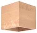 Kinkiet QUAD naturalne drewno G9 1x40W IP20 SL.0491 SOLLUX