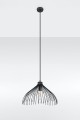 Lampa wisząca UMB czarny E27 1x60W IP20 SL.0665 SOLLUX