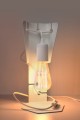 Lampa biurkowa ARBY biała E27 1x60W IP20 SL.0879 SOLLUX
