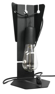 Lampa biurkowa ARBY czarna E27 1x60W IP20 SL.0880 SOLLUX