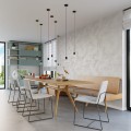 Lampa wisząca EDISON czarna E27 1x60W IP20 SL.0152 SOLLUX