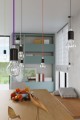 Lampa wisząca EDISON czarna E27 1x60W IP20 SL.0152 SOLLUX