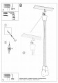 Lampa wisząca DIEGO 3 żółta E27 3x60W IP20 SL.0579 SOLLUX