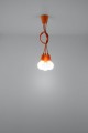 Lampa wisząca DIEGO 3 pomarańczowy  E27 3x60W IP20 SL.0585 SOLLUX