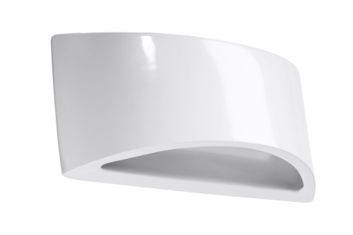 Kinkiet lakierowany VIXEN biały połysk G9 1x40W IP20 SL.1048 SOLLUX