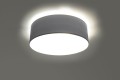 Plafon ARENA 25 szary E27 1x60W IP20 SL.0128 SOLLUX