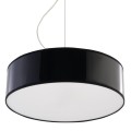 Lampa wisząca ARENA 35 czarna E27 2x60W IP20 SL.0115 SOLLUX