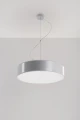 Lampa wisząca ARENA 45 szara E27 3x60W IP20 SL.0119 SOLLUX