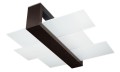 Plafon FENIKS 2 wenge E27 2x60W IP20 SL.0074 SOLLUX