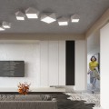 Plafon HEXA 25 biały E27 1x60W IP20 SL.0686 SOLLUX