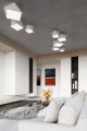 Plafon HEXA 25 biały E27 1x60W IP20 SL.0686 SOLLUX