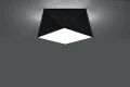 Plafon HEXA 25 czarny E27 1x60W IP20 SL.0687 SOLLUX