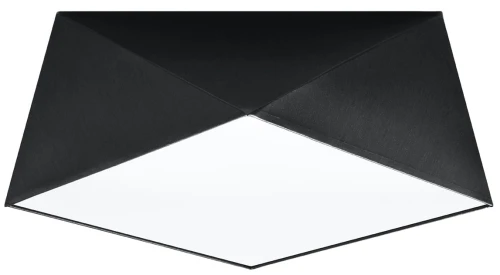 Plafon HEXA 35 czarny E27 2x60W IP20 SL.0690 SOLLUX