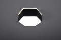 Plafon SUNDE 11 czarny E27 2x60W IP20 SL.1059 SOLLUX