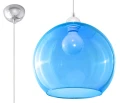 Lampa wisząca BALL błękitna E27 1x60W IP20 SL.0251 SOLLUX