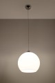 Lampa wisząca BALL biała E27 1x60W IP20 SL.0256 SOLLUX