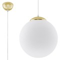 Lampa wisząca UGO 30 złota E27 1x60W IP20 SL.0716 SOLLUX