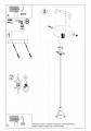 Lampa wisząca TALEJA 1 biała E27 1x60W IP20 SL.0983 SOLLUX