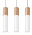 Lampa wisząca PABLO 3L biała GU10 3x40W IP20 SL.0630 SOLLUX