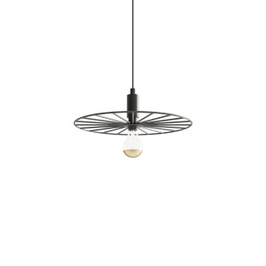 Lampa wisząca SIRKEL 30 czarny E28 1x60W IP20 TH.144 THORO