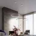Żyrandol RIO 110 biały LED 3000K LED 1x70W IP20 TH.104 THORO