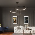 Żyrandol RIO 110 czarny LED 3000K LED 1x70W IP20 TH.103 THORO