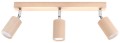 Lampa sufitowa BERG 3 naturalne drewno GU10 3x40W IP20 SL.0703 SOLLUX