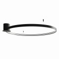 Plafon RIO 110 czarny LED 4000K LED 1x70W IP20 TH.136 THORO