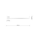 Plafon RIO 110 czarny LED 4000K LED 1x70W IP20 TH.136 THORO