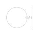 Plafon RIO 110 czarny LED 4000K LED 1x70W IP20 TH.136 THORO
