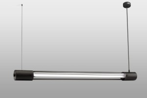 Lampa wisząca VALO czarne T8 1x14W IP20 TH.008CZ THORO