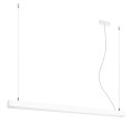 Lampa wisząca PINNE 117 biała 4000K LED 1x31W IP20 TH.068 THORO