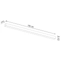 Kinkiet PINNE 150 szary 4000K LED 1x39W IP20 TH.094 THORO