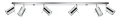 Lampa sufitowa RING 6L chrom GU10 6x40W IP20 SL.0732 SOLLUX