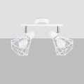 Plafon ARTEMIS 2 biały E14 2x40 IP20 SL.1103 SOLLUX