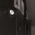 Plafon ARTEMIS 2 czarny E14 2x40 IP20 SL.1106 SOLLUX