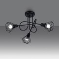 Żyrandol ARTEMIS 3S czarny E14 3x40 IP20 SL.1109 SOLLUX