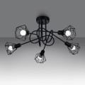 Żyrandol ARTEMIS 5S czarny E14 5x40 IP20 SL.1110 SOLLUX